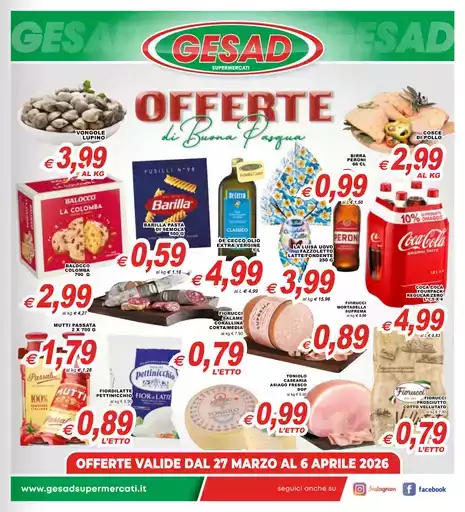 Offerte di Buona Pasqua