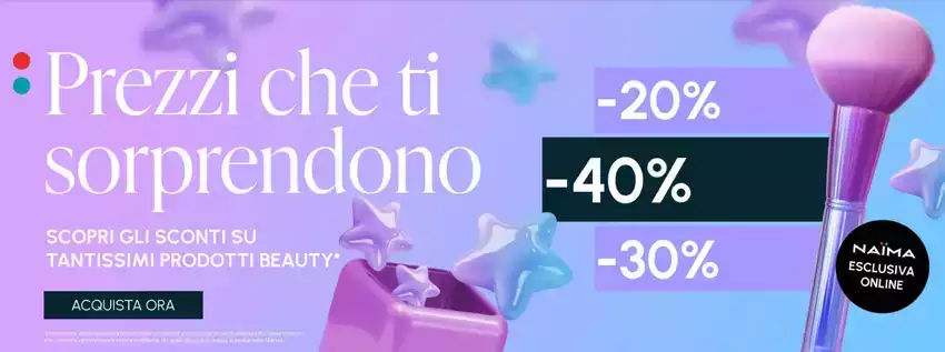 Prezzi che ti sorprendono