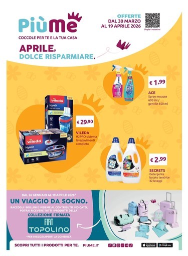 Aprile, dolce risparmiare.