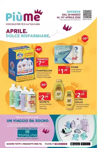 Aprile, dolce risparmiare.