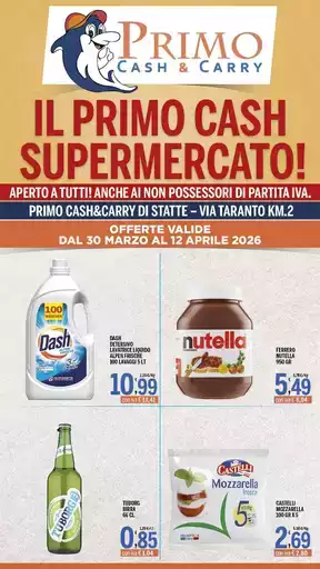 IL PRIMO CASH SUPERMERCATO! IL PRIMO CASH SUPERMERCATO!