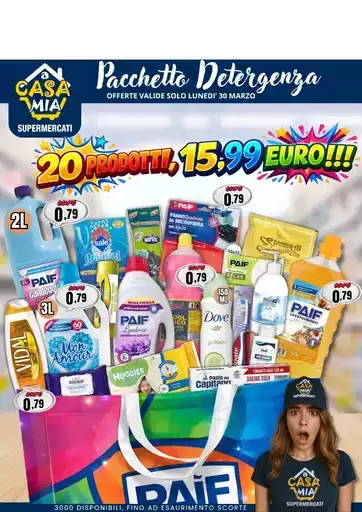 Offerte valide solo lunedi 30 marzo