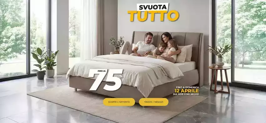 Fino al 75% Fino al 75%