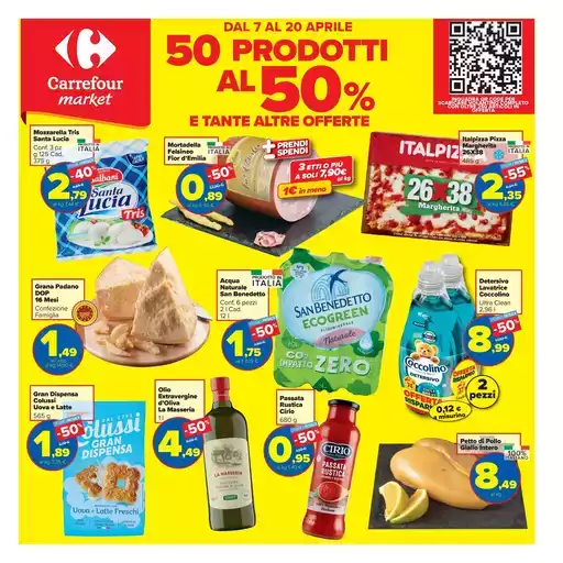 50 prodotti al 50% 50 prodotti al 50%