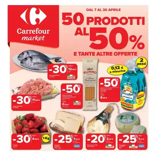 50 prodotti al 50%
