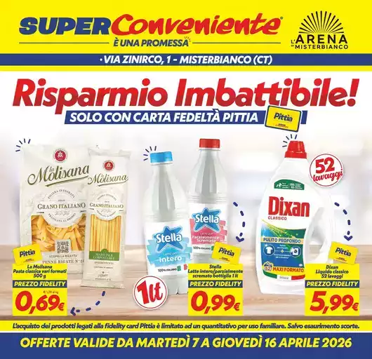 Risparmio Imbattibile! Risparmio Imbattibile!
