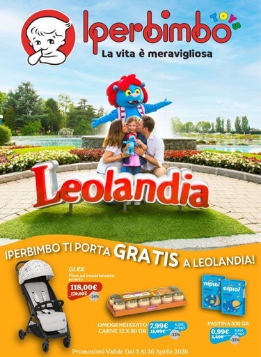Iperbimbo ti porta gratis a Leolandia