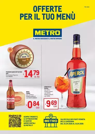 Offerte per il tuo menù - AREA 4