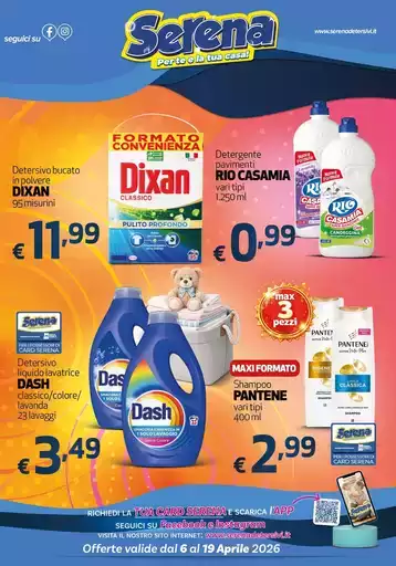 Offerte valide dal 6 al 19 aprile 2026