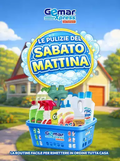 Le pulizie del sabato mattina