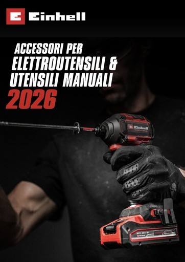 ACCESSORI PER ELETTROUTENSILI & UTENSILI MANUALI 2026