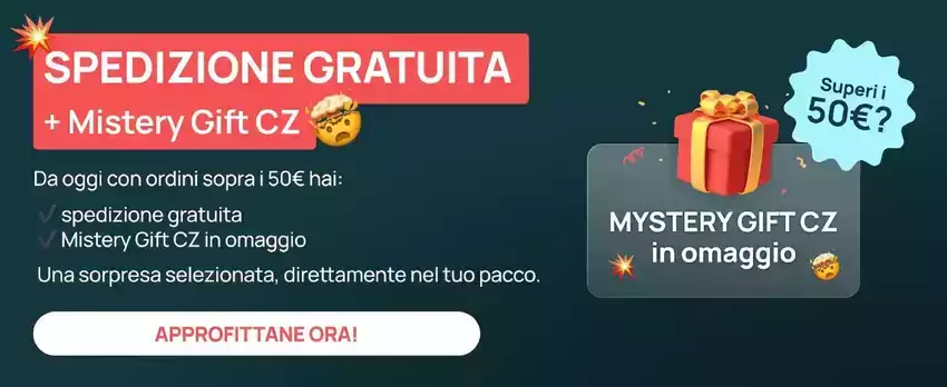 Spedizione gratuita