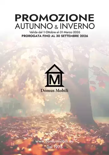 Promozione Autunno&inverno 2026