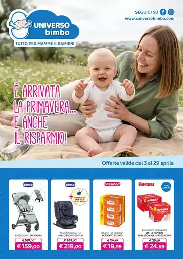 E arrivata la primavera e anche il risparmio!