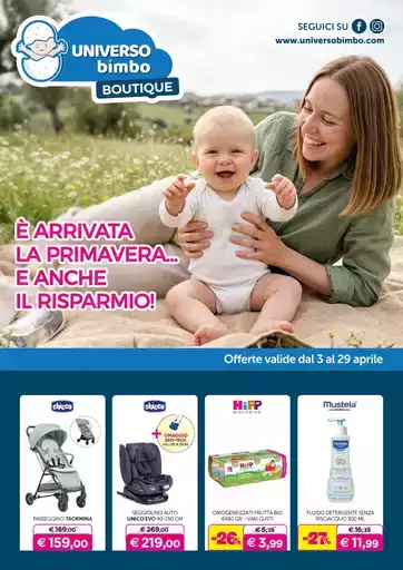 E arrivata la primavera e anche il risparmio!