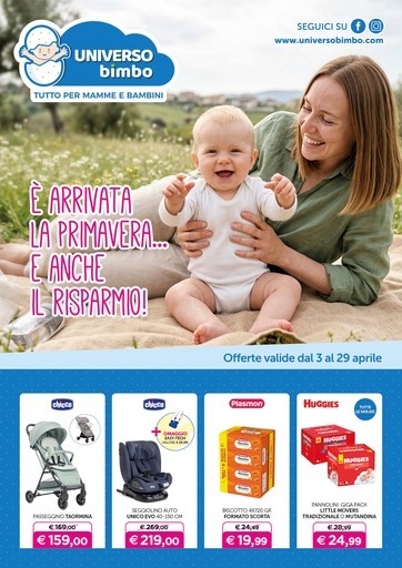 E arrivata la primavera e anche il risparmio!