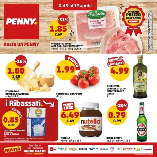 Dal 9 al 19 aprile