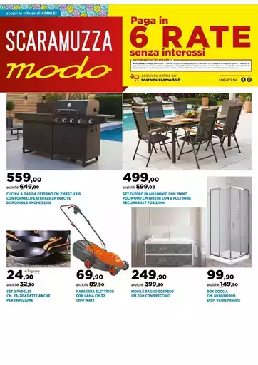 Scopri le offerte di APRILE!