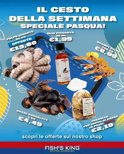 Il cesto della settimana speciale pasqua!