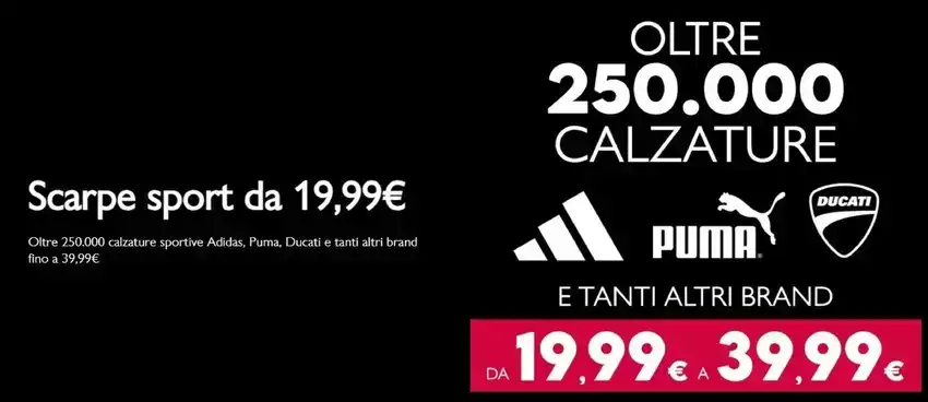 Scarpe sport da 19.99€