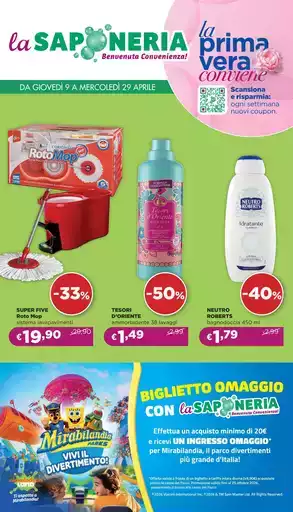 Da giovedi 9 a mercoledi 29 aprile Da giovedi 9 a mercoledi 29 aprile