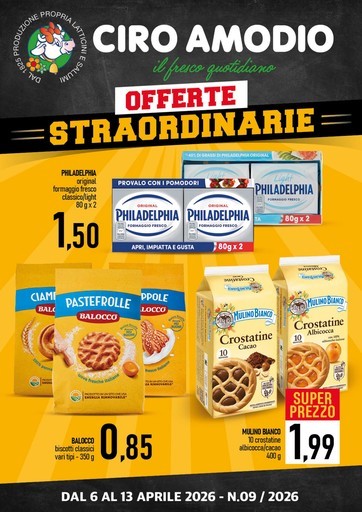 Offerte straordinarie
