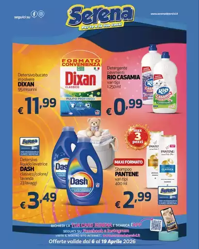 Offerte valide dal 6 al 19 aprile