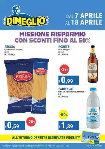 Missone Risparmio con sconti fino al 50%