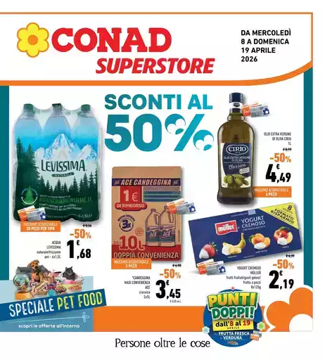 Sconti al 50% Sconti al 50%