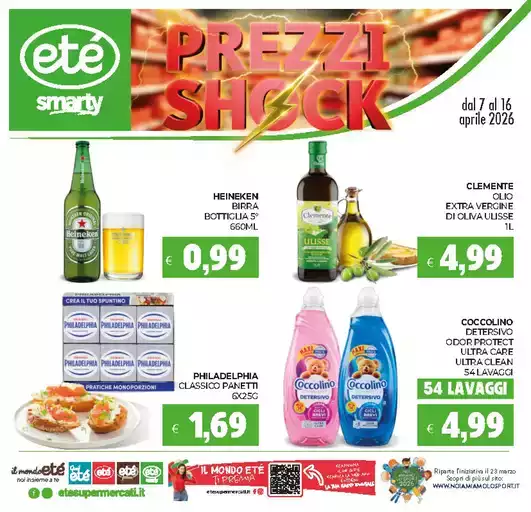 Prezzi shock Prezzi shock