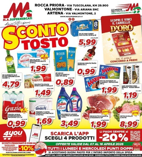 Sconto tosto