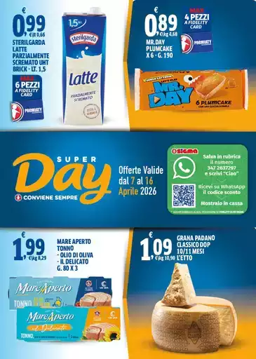 Offerte Valide dal 7 al 16 Aprile 2026