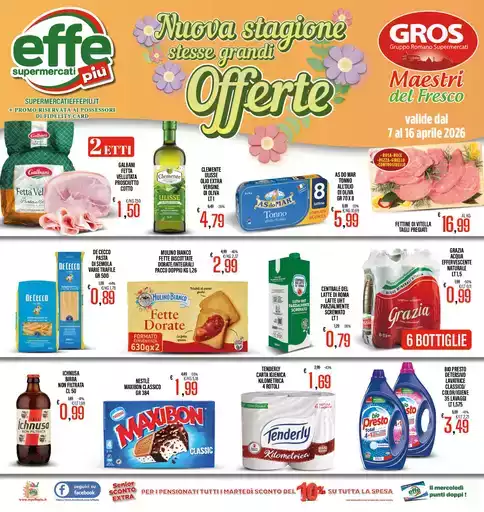 Nuova stagione stesse grandi offerte