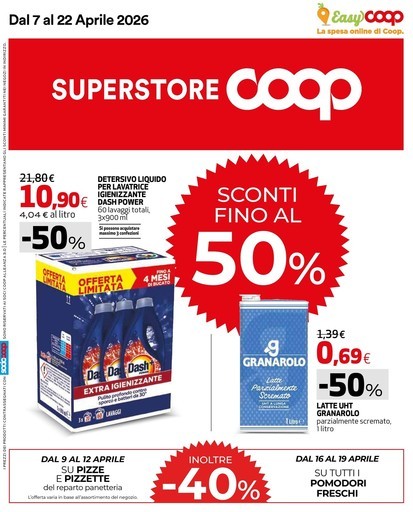 Sconti fino al 50%