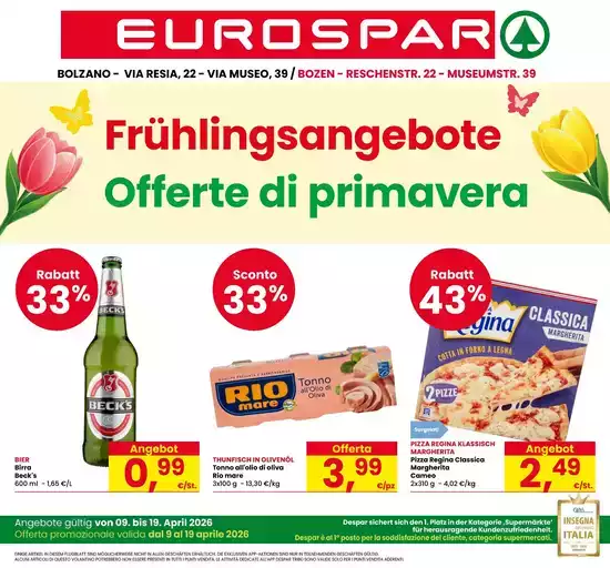 Offerte di primavera