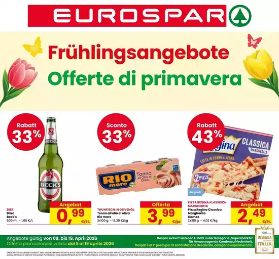 Offerte di primavera