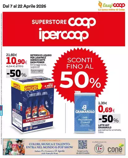 Sconti fino al 50%