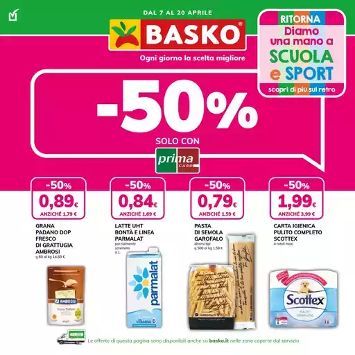 Sconto 50%