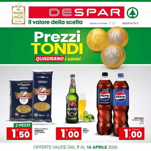 Prezzi tondi