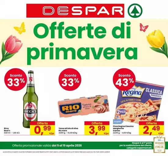 Offerte di primavera