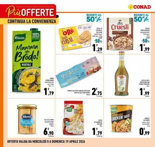 Più offerte continua la convenienza