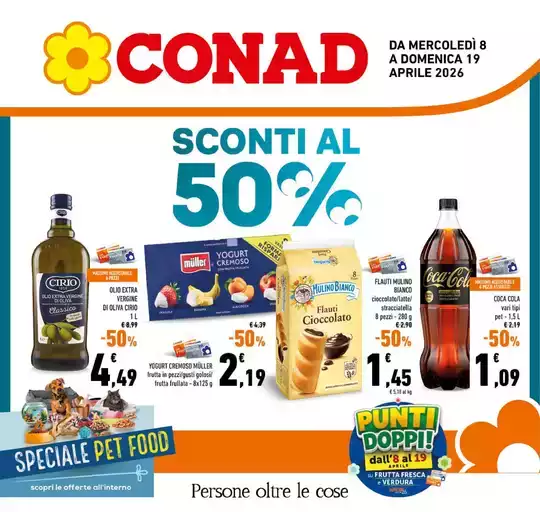 Sconti al 50%