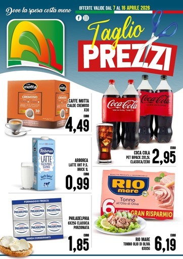 Taglio prezzi