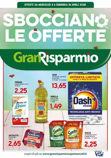 Sbocciano le offerte Sbocciano le offerte