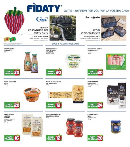 OLTRE 150 PREMI PER VOI, PER LA VOSTRA CASA