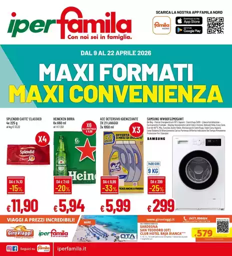 MAXI FORMATI MAXI CONVENIENZA