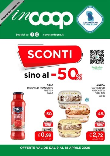 Sconti sino al 50%