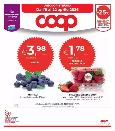 Dall’8 al 22 aprile 2026