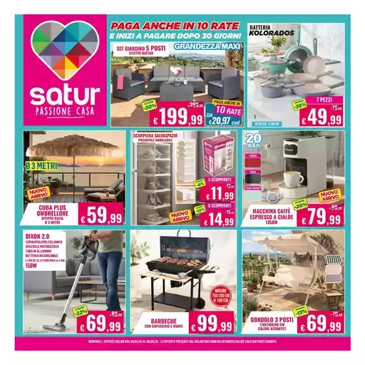 Paga anche in 10 rate Paga anche in 10 rate