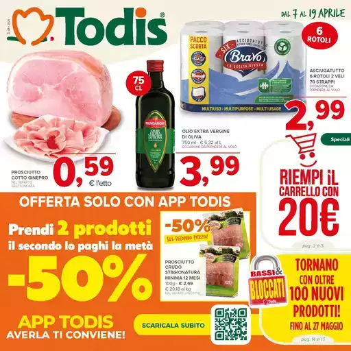 Riempi il carrello con 20 euro